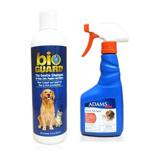 Dog Flea Shampoo & Spray Dog Flea Shampoo & Spray