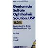 Gentamicin Ophthalmic Solution 5 ml