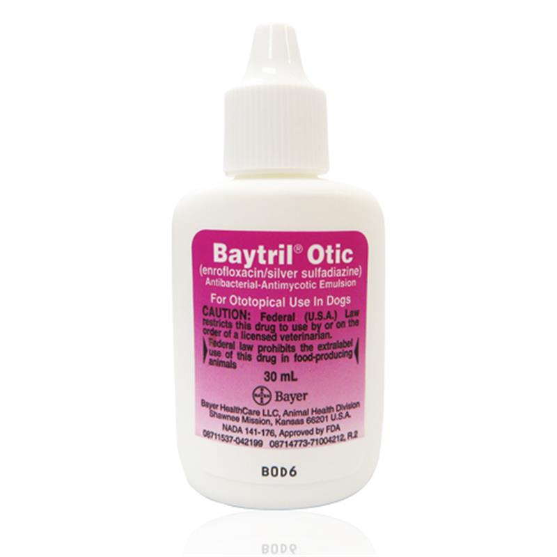 Baytril Otic 30 ML | Baytril Dosage For Dogs | Buy Online