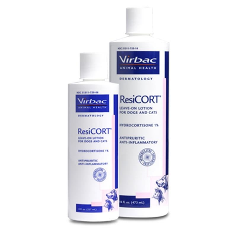 ResiCort LeaveOn Lotion Virbac ResiCort for dogs and cats