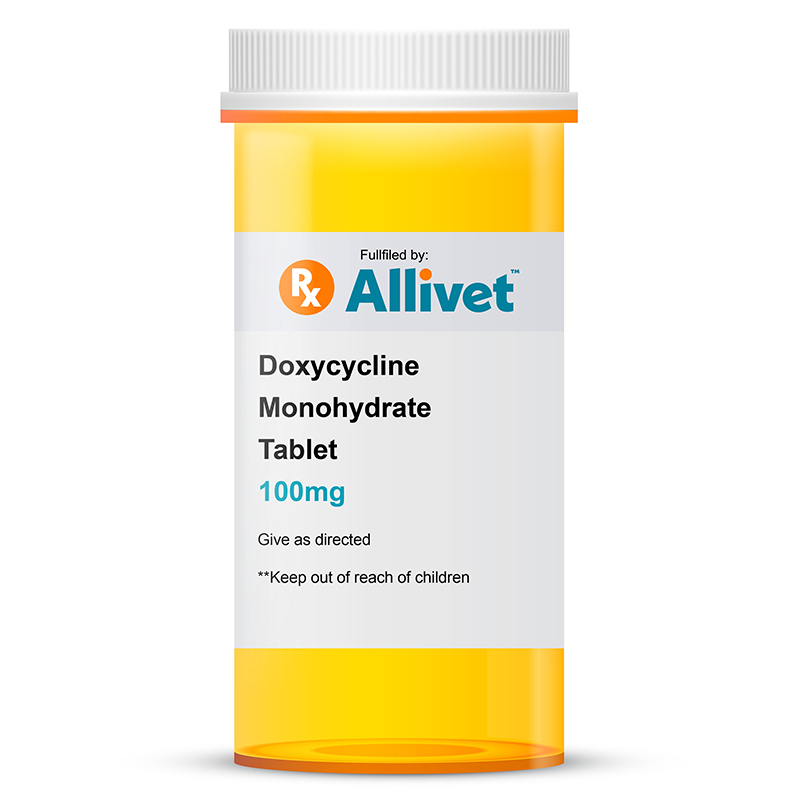 Order Doxycycline Monohydrate 100 Mg Tablet for cats and dogs
