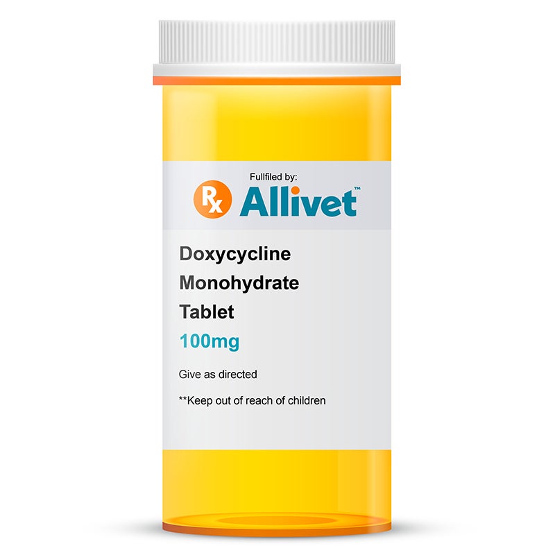 doxycycline monohydrate tab 100mg