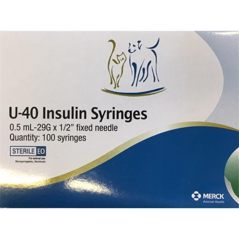 Buy Insulin Syringes for Dogs and Cats Insulin Syringes U40