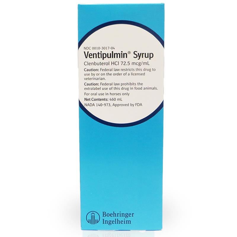 Ventipulmin Syrup Horse Asthma & Bronchitis Allivet