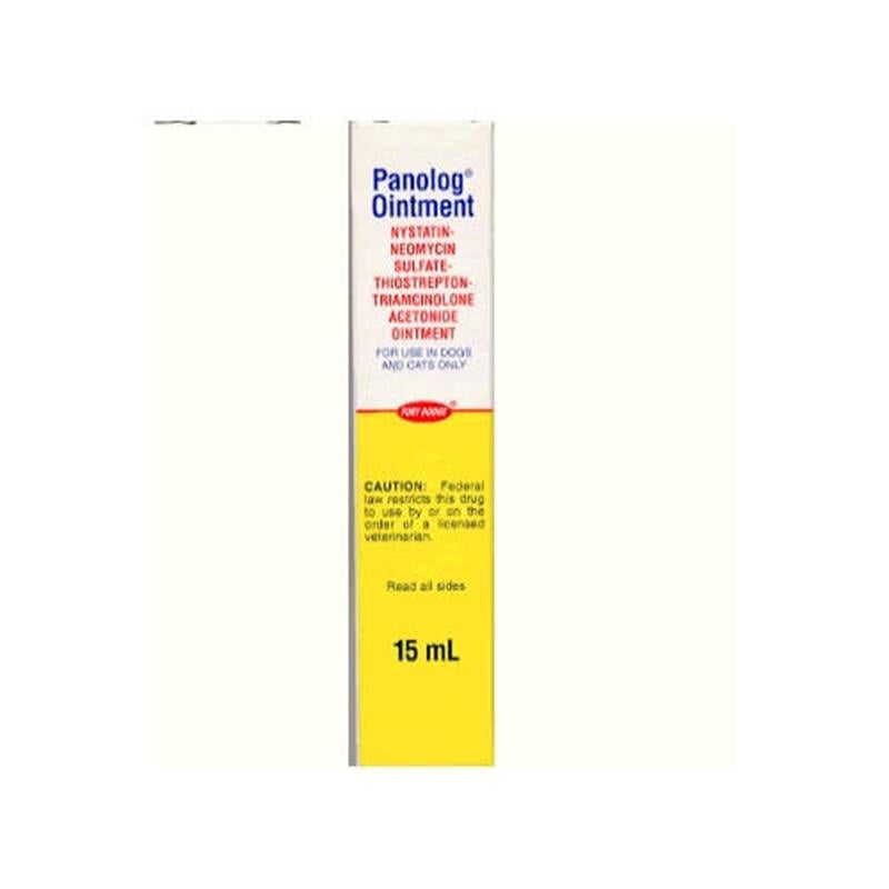 Panolog Cream 15 gm | Ear Antibacterial & Antifungal - Allivet
