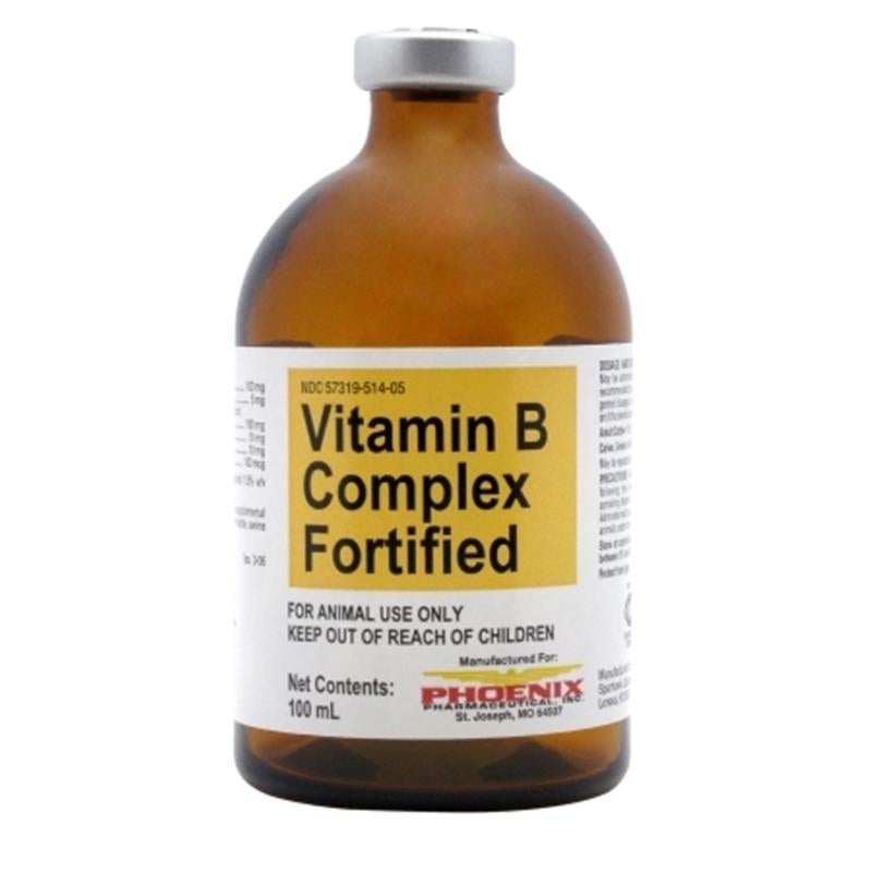 Order High Potency Vitamin B Complex 100 mL Injection for pets