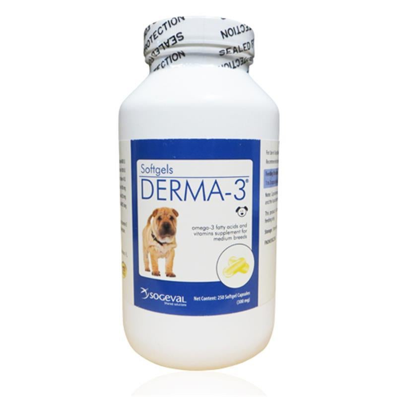 Sogeval Derma3 Softgel for dogs Buy Derma3 softgel now