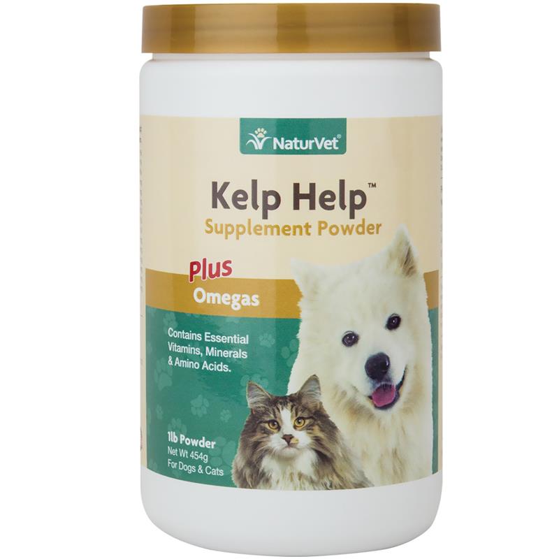 kelp for dogs order naturvet kelp help supplement powder 1 lb for dogs and cats kelp for dogs order naturvet kelp help supplement powder 1 lb for dogs and cats
