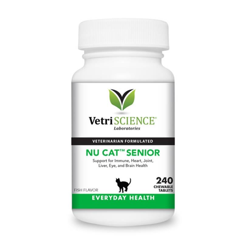 Order VetriScience NU CAT SENIOR CHEWABLE TABLETS for Cats