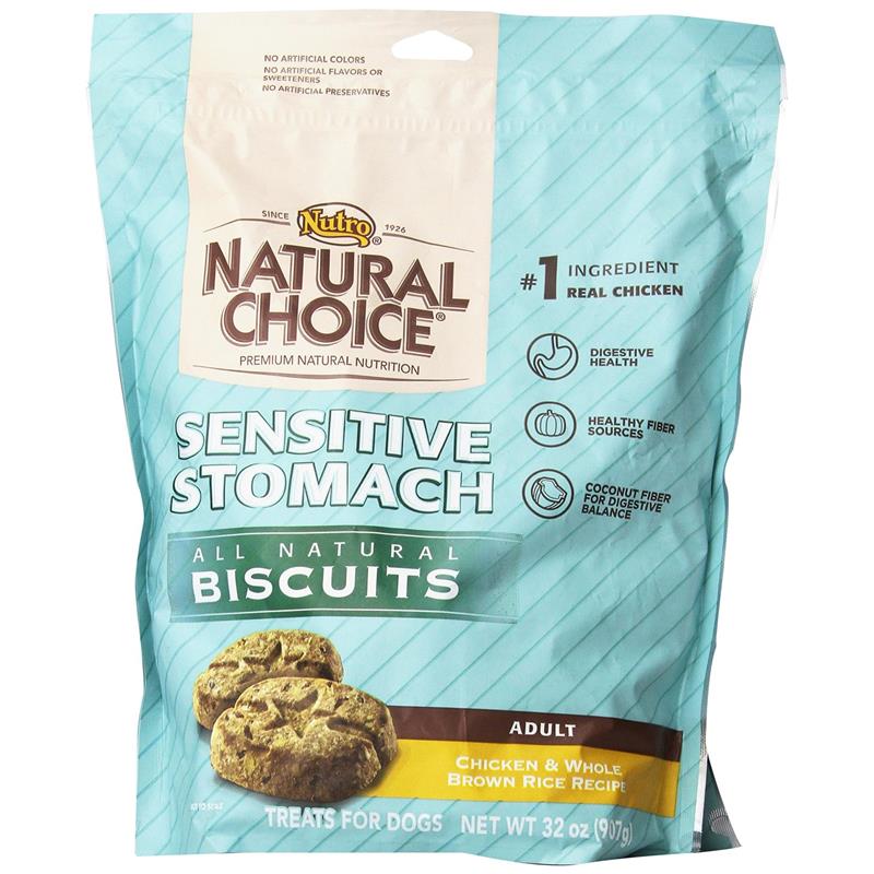079105109024 UPC Nutro Natural Choice Sensitive Stomach Dog Biscuits