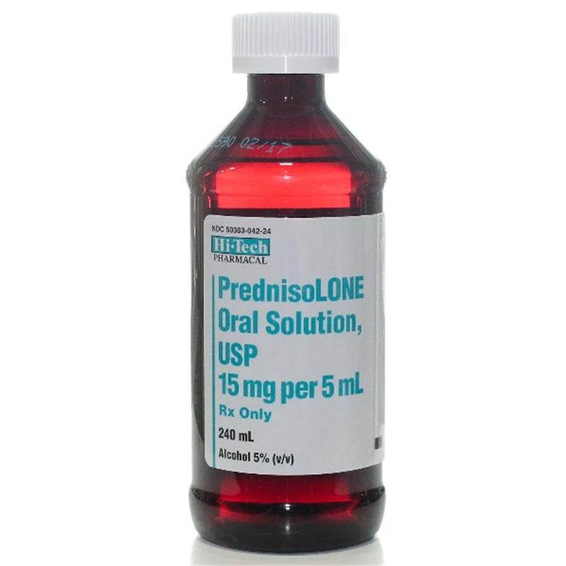 prednisolone sodium phosphate solution 5mg 5ml