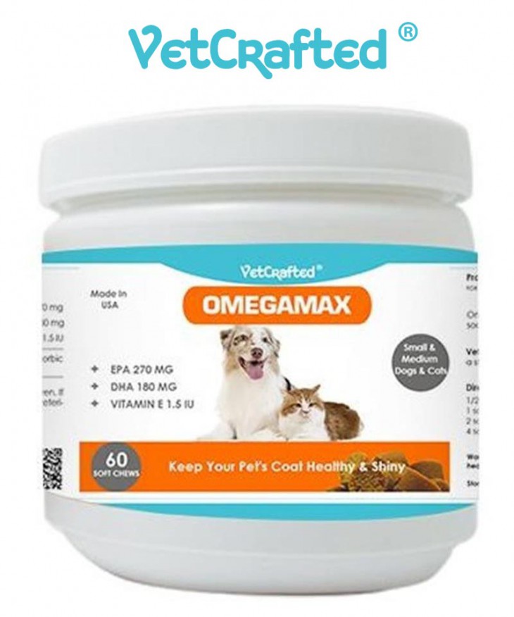 Buy VetCrafted Omega Max Soft Chews for Cats and Dogs Online