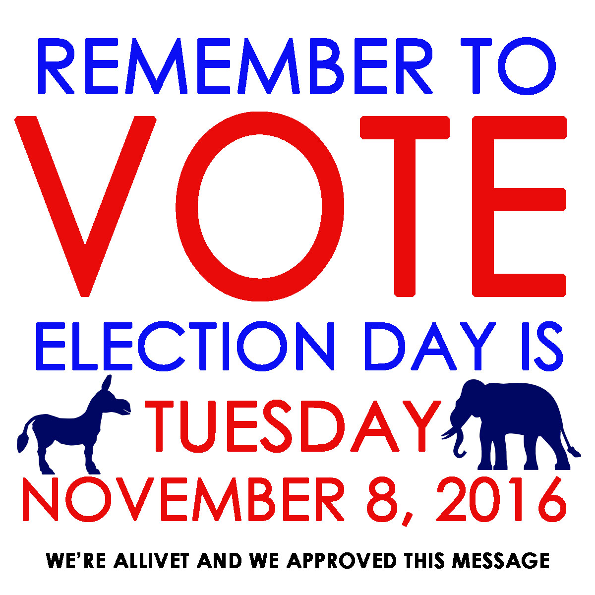 election day reminder