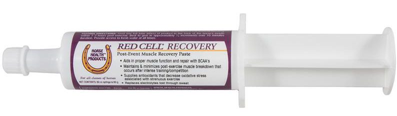 red cell recovery paste for horses