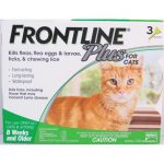 Frontline Plus flea and tick protection cats