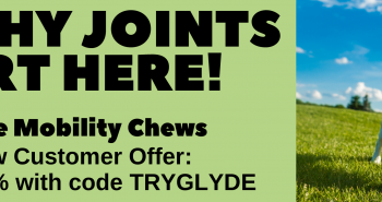 healthy joints for dogs with glyde mobility chews coupon code