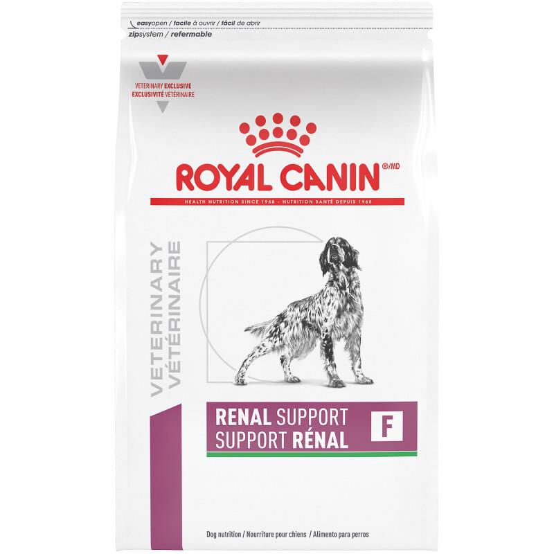 Royal Canin Veterinary Diet Adult Renal Support F Dry Dog Food, 17.6 lb bag