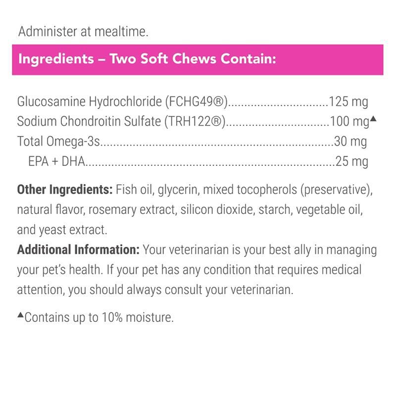 Cosequin Soft Chews for Cats with Omega-3's, 60 ct