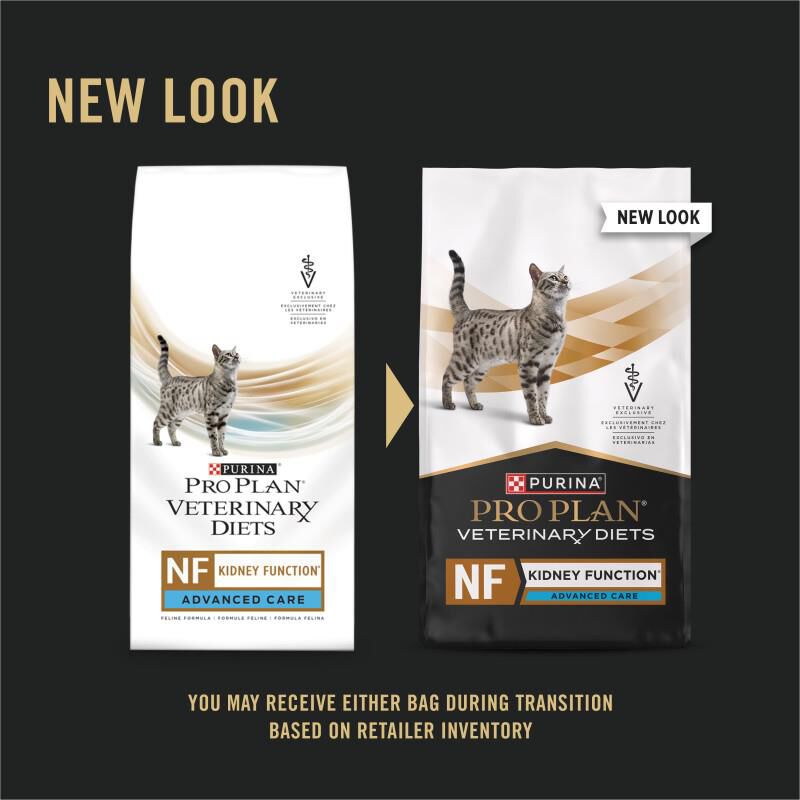 Purina Pro Plan Veterinary Diets NF Kidney Function Advanced Care Adult Dry Cat Food, 3.15 lbs