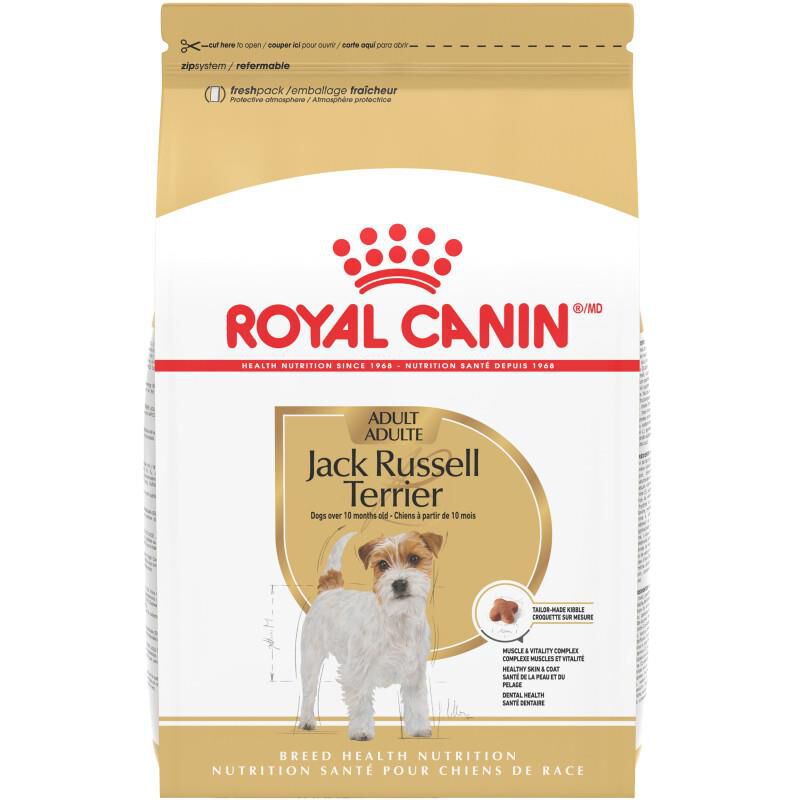 Royal Canin Breed Health Nutrition Jack Russell Terrier Adult Dry Dog Food, 10 lb bag