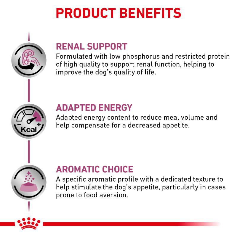 Royal Canin Veterinary Diet Adult Renal Support T Loaf Canned Dog Food, 24 x 13.5 oz cans