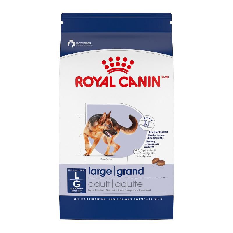 Royal Canin Size Health Nutrition Large Adult Dry Dog Food, 30 lb bag