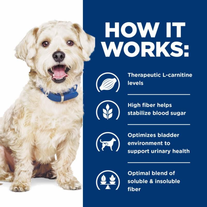 Hill's Prescription Diet w/d Multi-Benefit Digestive/Weight/Glucose/Urinary Management with Chicken Canned Dog Food, 12 x 13 oz cans