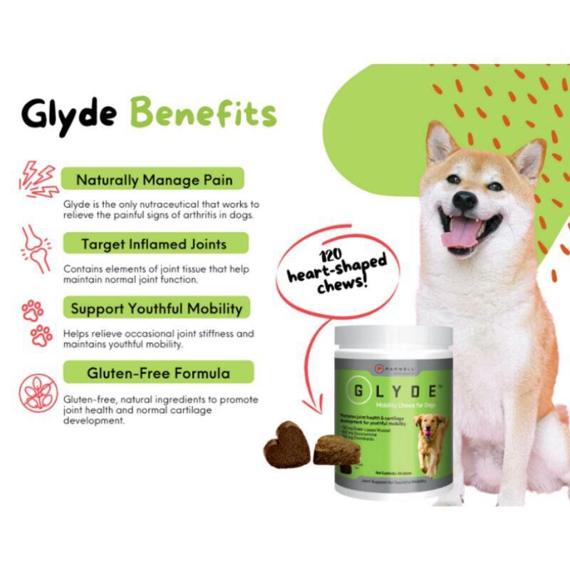 Glyde Mobility Chews for Dogs, 120 Ct.