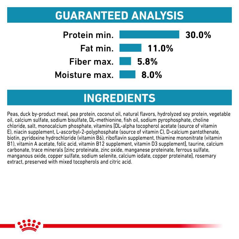 Royal Canin Veterinary Diet Selected Protein Pea & Duck Formula Adult Dry Cat Food, 8.8 lb bag