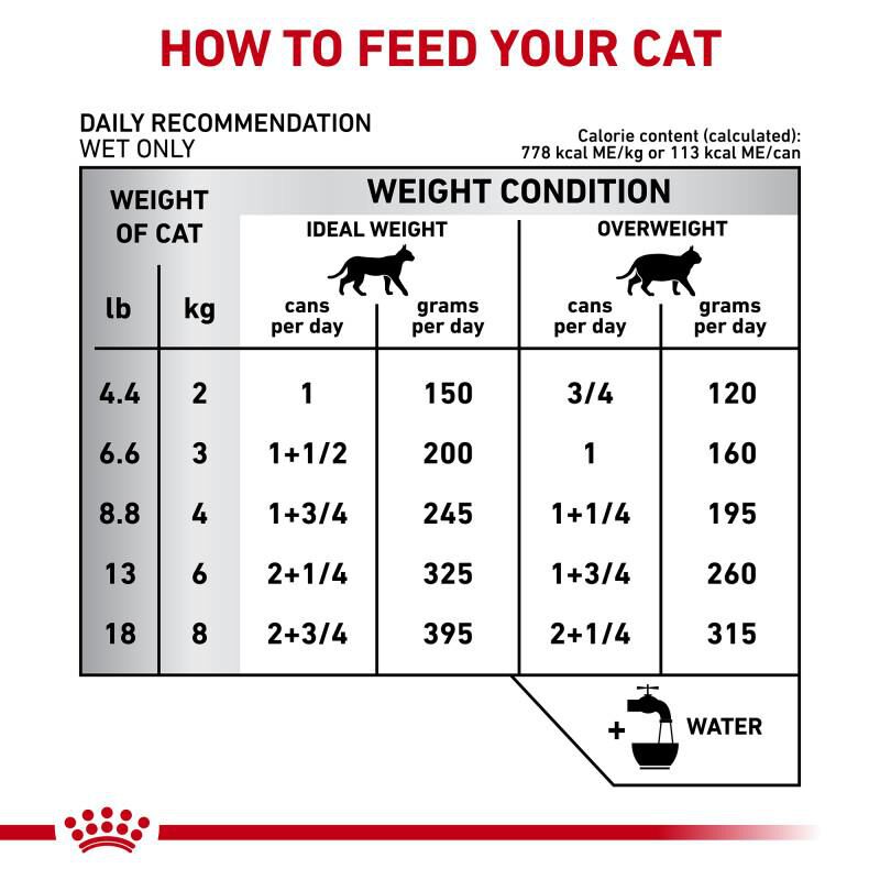 Royal Canin Veterinary Diet Adult Weight Control Loaf in Sauce Canned Cat Food, 24 x 5.1 oz cans