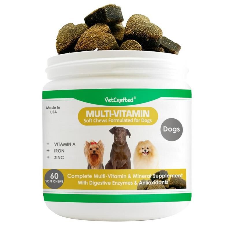VetCrafted Multi-Vitamin Soft Chews for Dogs, 60 Ct.