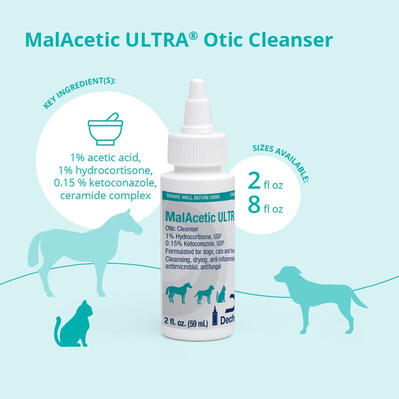 MalAcetic ULTRA Otic Cleanser