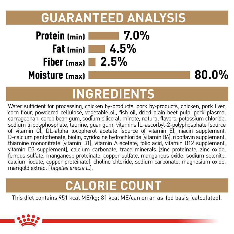 Royal Canin Breed Health Nutrition Adult Yorkshire Terrier Loaf In Sauce Canned Dog Food, 24 x 3 oz cans