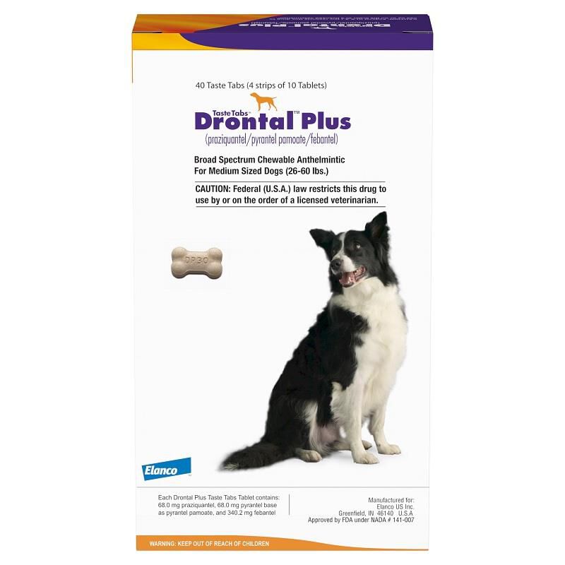 Drontal plus k9 clearance