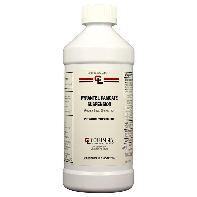 Pyrantel wormer shop dosage for puppies