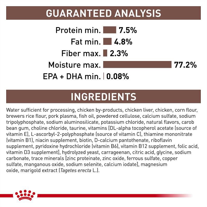 Royal Canin Veterinary Diet Adult Gastrointestinal Loaf in Sauce Canned Cat Food, 24 x 5.1 oz cans