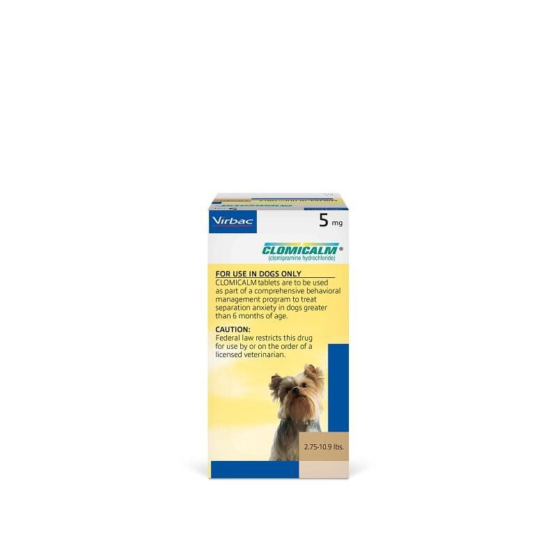 Clomicalm Tablets for Dogs 5 mg, 30 Ct.