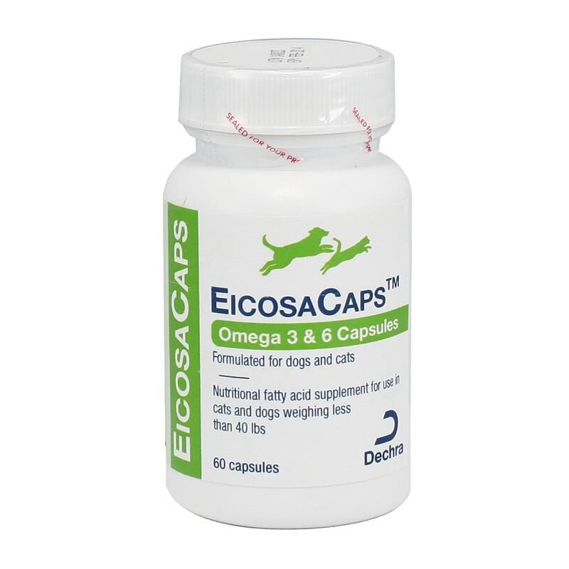 EicosaCaps 60 Capsules Omega and for your dogs and cats