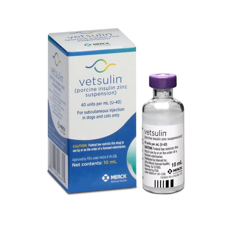 Vetsulin 40 u / ml 10 ml Vial