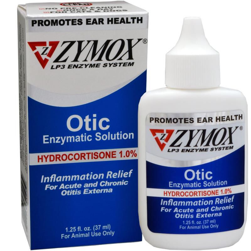 Zymox Otic with 1.0 Hydrocortisone Zymox enzymatic solution