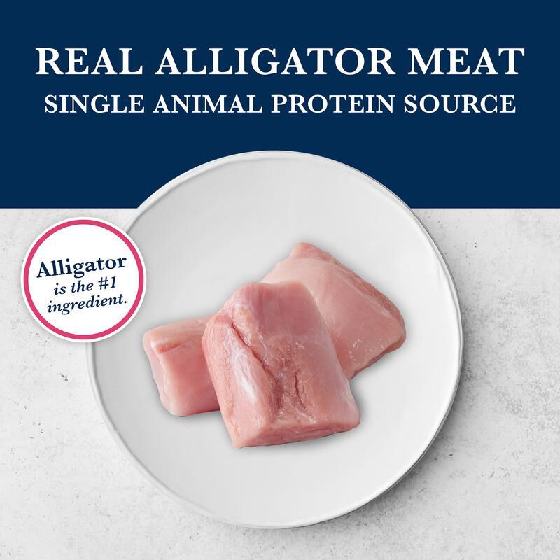 Blue Buffalo Natural Veterinary Diet NP Novel Protein Alligator Cat Food (24 X 5.5 oz) Cans