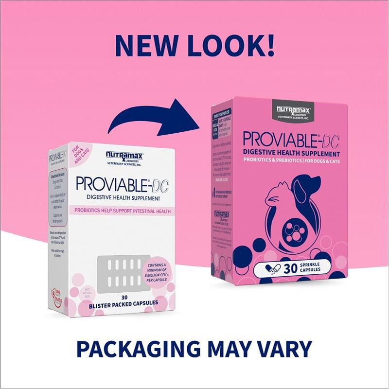 Proviable-DC  for dogs and cats 30 Capsules