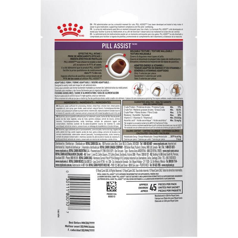 Royal Canin Veterinary Diet Pill Assist Cat, 1.58 oz bag