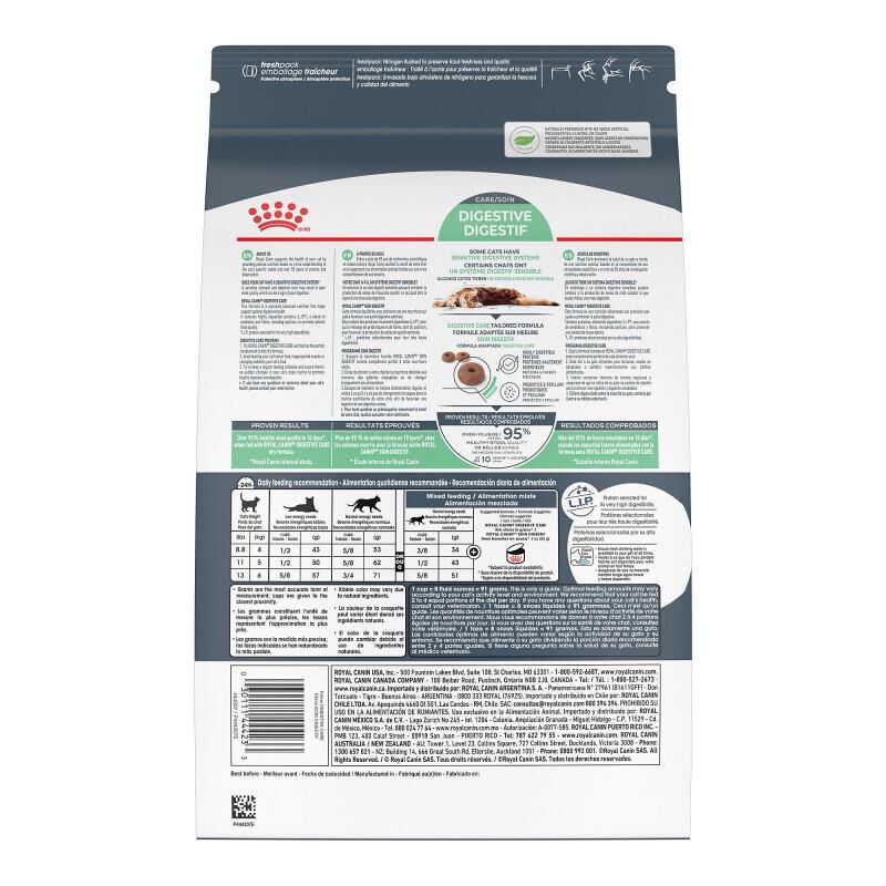 Royal Canin Feline Care Nutrition Digestive Care Adult Dry Cat Food, 6 lb bag
