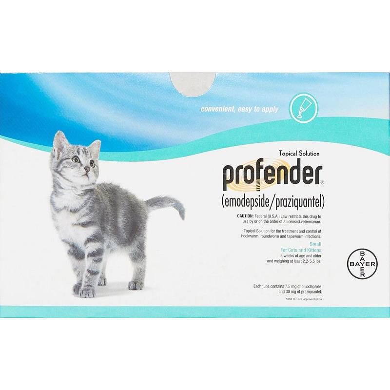 Profender for Small Cats Green 2.2 - 5.5 lbs 1 Dose