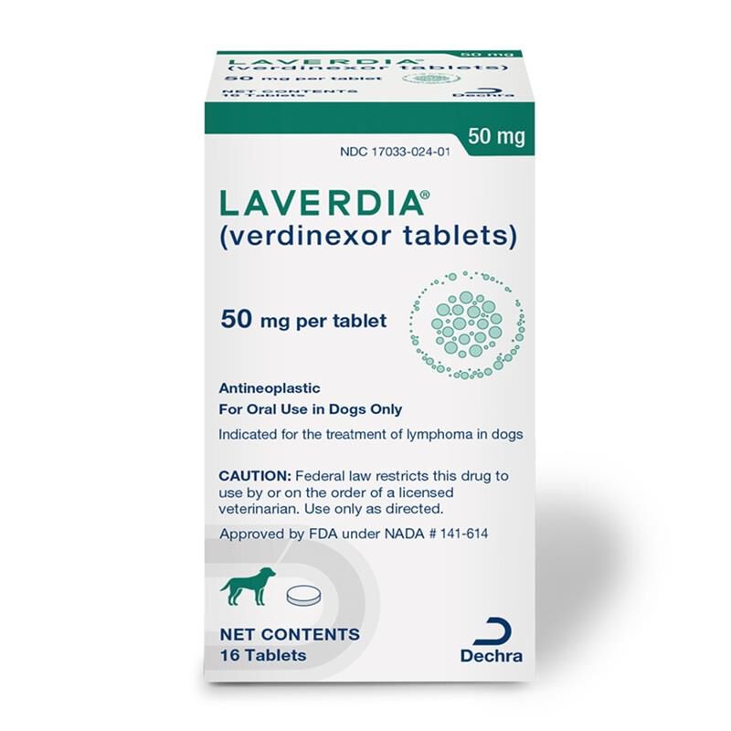 Laverdia (Verdinexor) Tablets for Dogs 50 mg 16 Ct