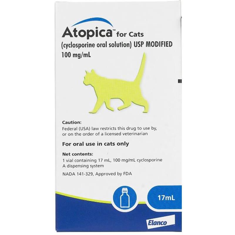 Atopica for Cats 100mg/ml - 17 ml