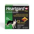 Heartgard Plus Chewable for Dogs 26-50 lbs Green, 12 Month Supply