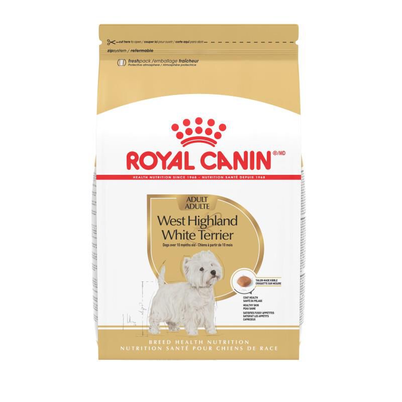 Royal Canin Breed Health Nutrition West Highland White Terrier Adult Dry Dog Food, 10 lb bag
