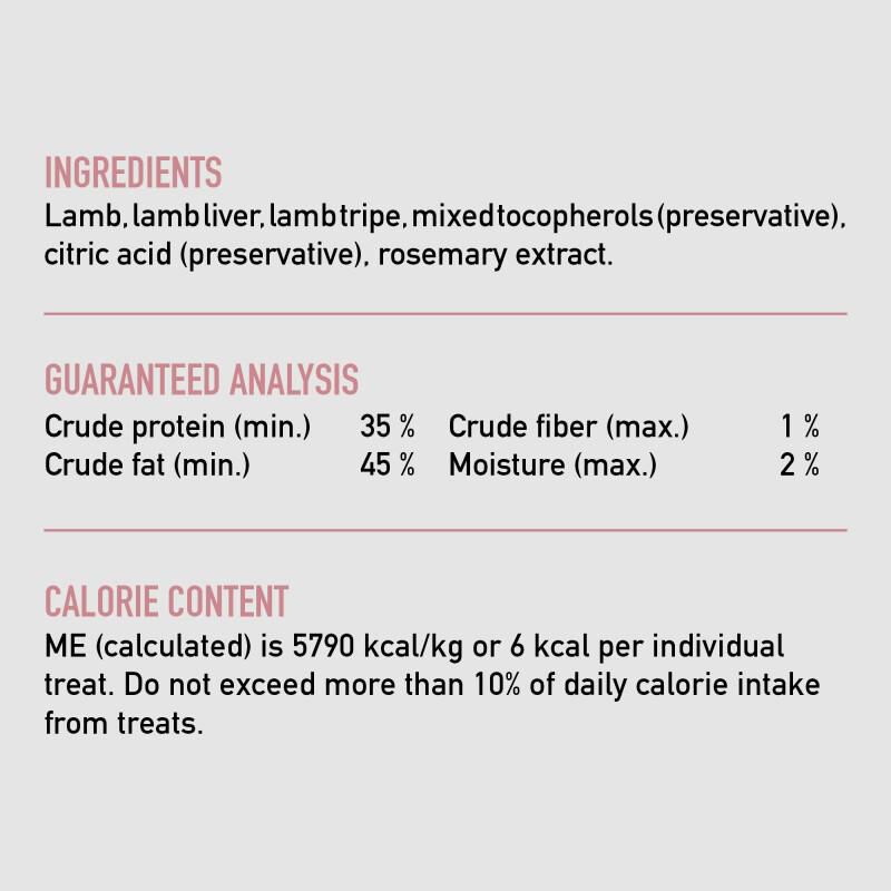 Orijen Grass-Fed Lamb Freeze-Dried Dog Treats, 3.25 oz